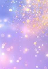 Wall Mural - modern abstract bokeh background with white light flares and sparkling glitter effects for dreamy pa