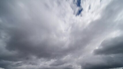 Wall Mural - time lapse of cloudy summer sky