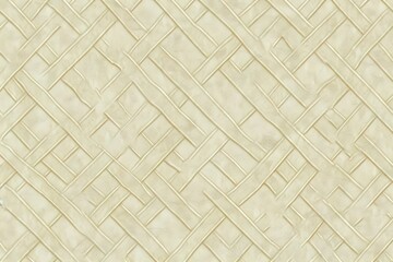 Poster - A white background with a pattern of squares and triangles