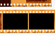 © Pornpawit - (35 mm.) film collections frame.With white space.film camera.contact sheet.