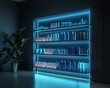 © Thares2020 - Glowing Digital Shelf with AI Powered Personalized Marketing Offers in Virtual Store