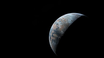 Wall Mural - planet mars viewed from space