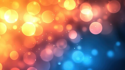 Vibrant abstract background with shallow depth of field