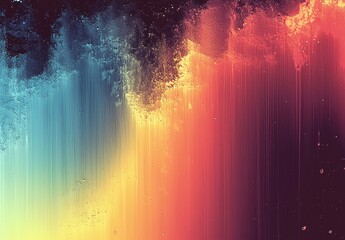 Aufkleber - Grassy gradient texture background with a neutral and minimalist look.