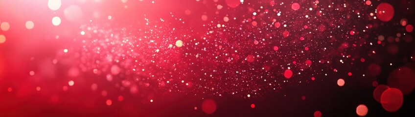 Shimmering red bokeh background. Perfect for Valentine's Day, romantic events, or celebratory designs.  A vibrant, festive backdrop.