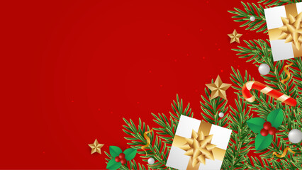 Poster - Colorful Holiday Season Design 3d Background Vector. For Background, Banner, Pamphlet, Certificate and Presentation