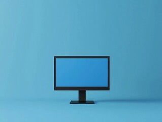 Poster - ultra slim monitor for efficient multi tasking and professional office work