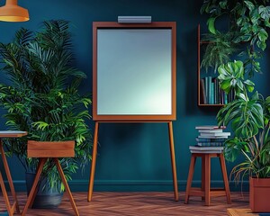 Poster - Portable Digital Whiteboard for Remote and Business Presentations with Sleek and Modern Design