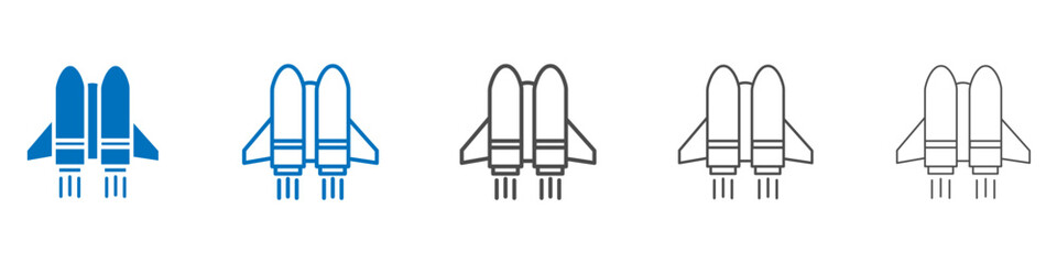 Poster - Jetpack icon vector set collection for web