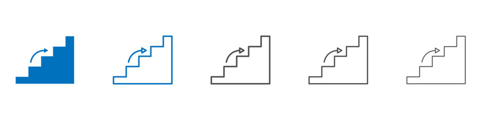 Poster - Next steps icon vector set collection for web