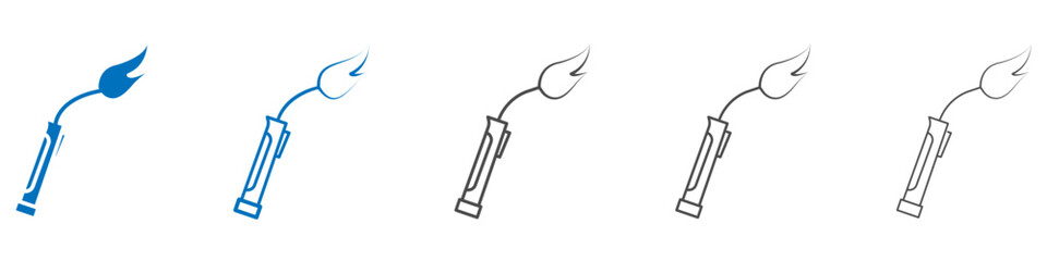 Poster - Welding icon vector set collection for web