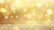 © uuhouse - Abstract golden background with bokeh effect and shining defocused glitters. Festive gold texture for Christmas, New Year, birthday, celebration, greeting, victory, success, magic party.