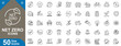 © Kashif - Net zero icons set. Sustainability, carbon neutral, eco-friendly, green energy, climate and more. thin line web icons vector illustration.
