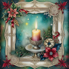 Wall Mural - christmas still life