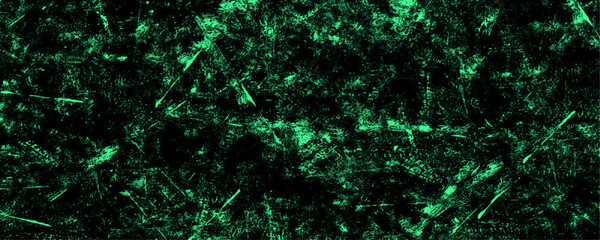 Wall Mural - Dark grunge green concrete . Grungy green canvas background or texture. Dark green vintage paper textured aquarelle concrete wall beautiful green and dark blue ocean background	