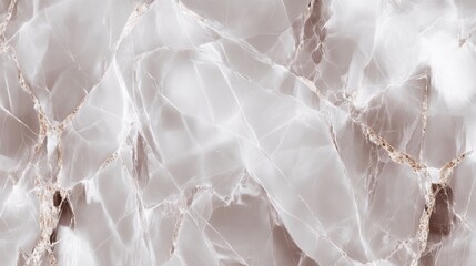 Poster - Elegant light marble texture with soft beige and white veins, perfect for backgrounds and design elements.