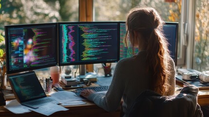 The Programmer at Her Desk