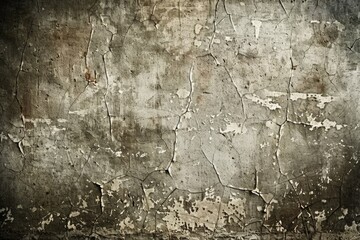 Poster - A worn out wall with peeling paint, great for representing neglect or decay