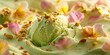 © Alexander Chaykin - Creamy Green Tea Ice Cream with Flowers
