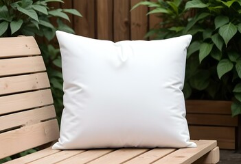 empty white pillow