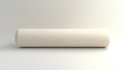 A Cylindrical Object With Simulated Wood Grain Texture