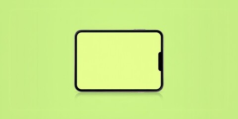 Wall Mural - A sleek and modern smart phone mockup design with an editable background suitable for showcasing app interfaces or website designs, customizable, digital, device