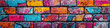 © Lila Patel - A close-up of a graffiti-covered brick wall, bearing messages from the voiceless.