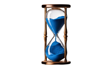 hourglass isolated on transparent background