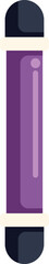Poster - modern closed purple marker pen icon with a white background, perfect for representing creativity an
