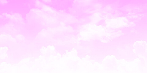 Wall Mural - abstract white cloud and pink sky texture background