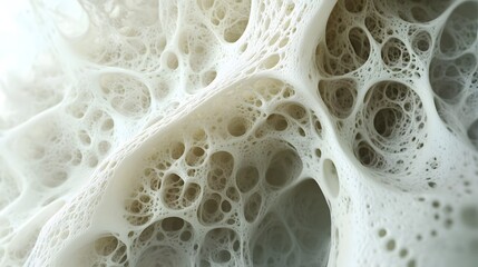 Wall Mural - digital technology mycelium texture poster background