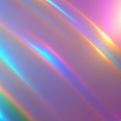 Wall Mural - Holographic rainbow foil iridescent texture abstract hologram background