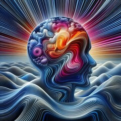Poster - Wave interference patterns of ideas