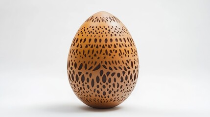 Aufkleber - Decorative Egg with Intricate Patterns and Designs, Showcasing Artistry and Craftsmanship in a Unique and Creative Way for Various Uses in Art, Decor, and Celebrations