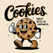 © Aryasakti - a cheerful cookie mascot illustration