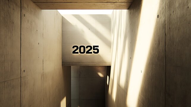 2025 in bold  black typography centered