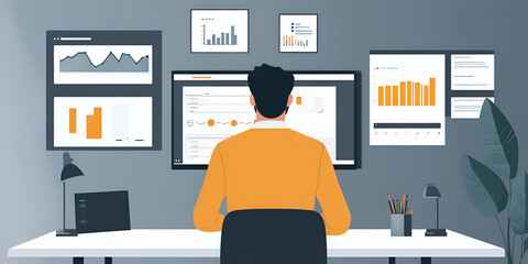 Poster - Data Analyst at Work: Reviewing Key Performance Indicators 
