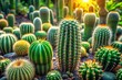 © chaowalit - Cacti Garden Documentary Photography, Green Thorns, Desert Landscape