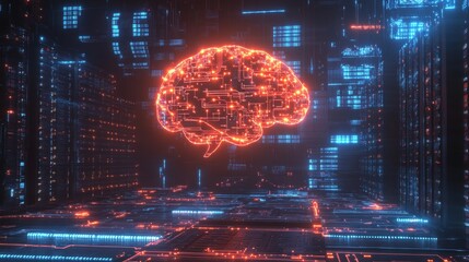Poster - Innovative neural networks in technology virtual environment digital content futuristic viewpoint advancing ai concepts