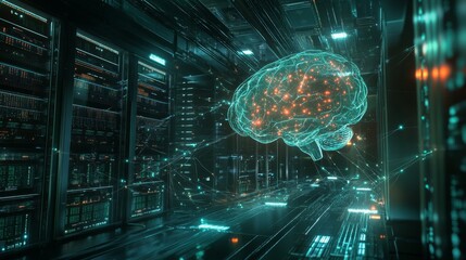 Poster - Exploring neural networks advanced technology simulation in a data center environment futuristic perspective on artificial intelligence