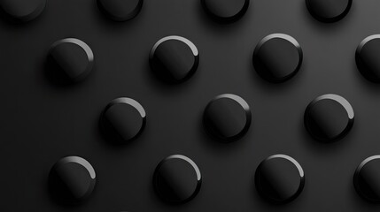 Aufkleber - a textured surface featuring glossy black circular shapes, creating a modern and sleek visual appeal