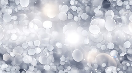 Wall Mural - abstract silver circle background design