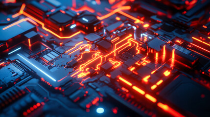 Poster - Generic abstract technology device