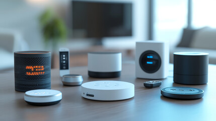 Poster - a smart home app lets you control your appliances wirelessly. it uses the internet to monitor and ma