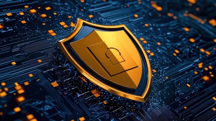 Poster - Digital Cyber Security Shield Protecting Network Systems and Devices