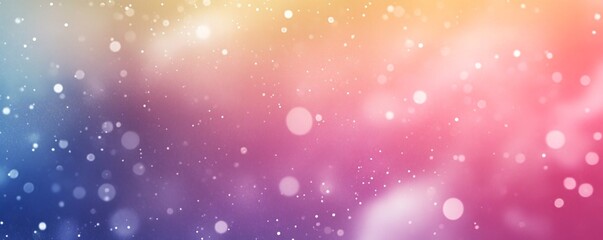 Poster - Colorful bokeh lights creating festive background illuminating special moments