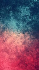 Poster - Abstract pink and blue textured background creating a moody atmosphere