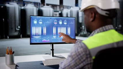 Fototapete - Wine Industry Scada Control Software