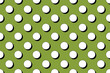 © Ardi - White and green circle dots pattern seamless format Vector illustration