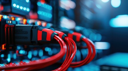 Poster - Bright Diagnostic Engine Cables in a Modern Setup